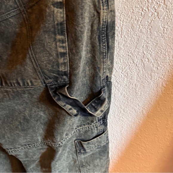 ragged priest combat jean pants sand wash utility high rise straight fit size 34 - Picture 3 of 6